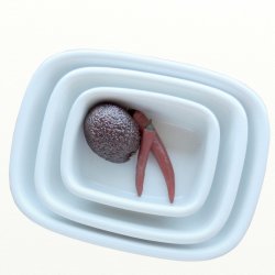 Lasagnefad 2,8 ltr - Mille serien - ovnfast porceln - Eslau varenr. 4023