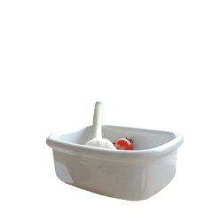 Gratinfad 1,0 l. - Mille serien - ovnfast porceln - Eslau varenr. 4021