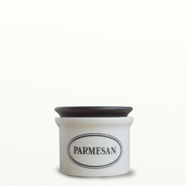 Opbevaringskrukke 0,5 ltr - parmesan - design Bjarne Bo
