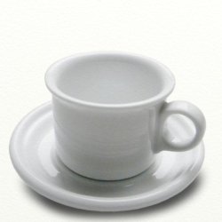 Kaffekop 0,18 l &amp; underkop  14,5 cm - Mille spisestel - design Tue.