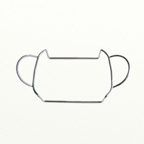 Fadholder til MILLE postejform 1,0 ltr