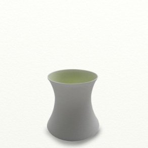 SILENCE vase, lav, æblegrøn