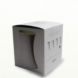 SILENCE vase, medium, &aelig;blegr&oslash;n