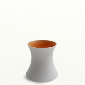 SILENCE vase, lav, Orange